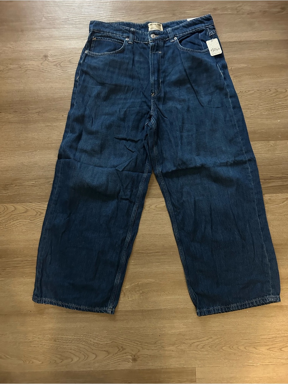 NWT Free People We The Free Carina Relaxed Boyfriend Jeans 31 #0559